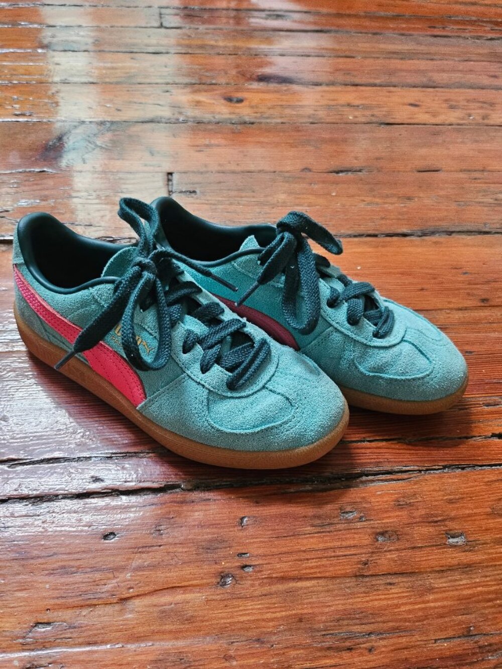 PUMA Women's Palermo (Aquatic / Dark Myrtle)